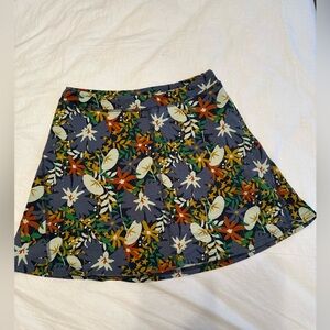 Toad&Co Floral Seleena Skort